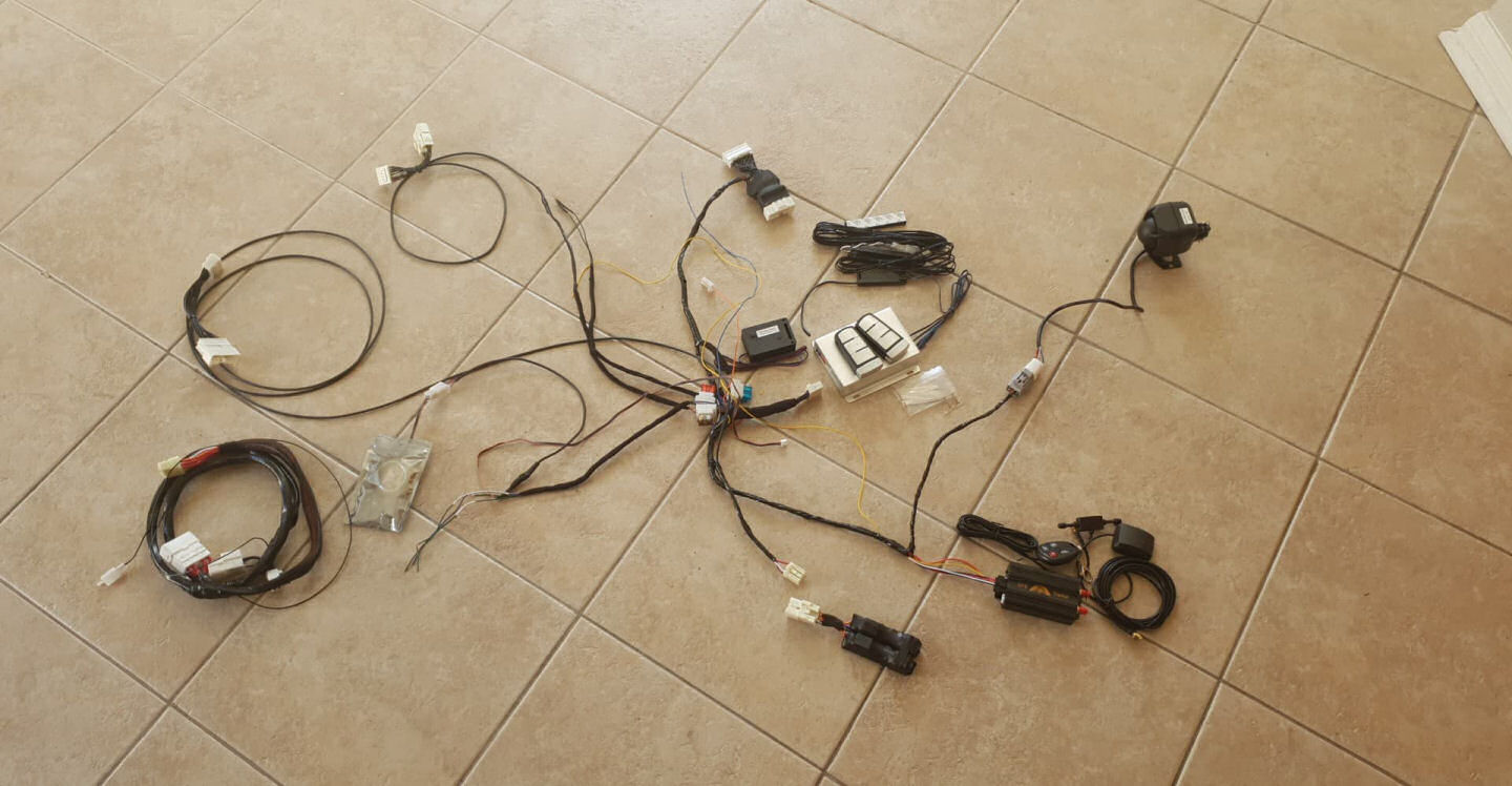 Toyota Supra Plug and Play alarm system harness