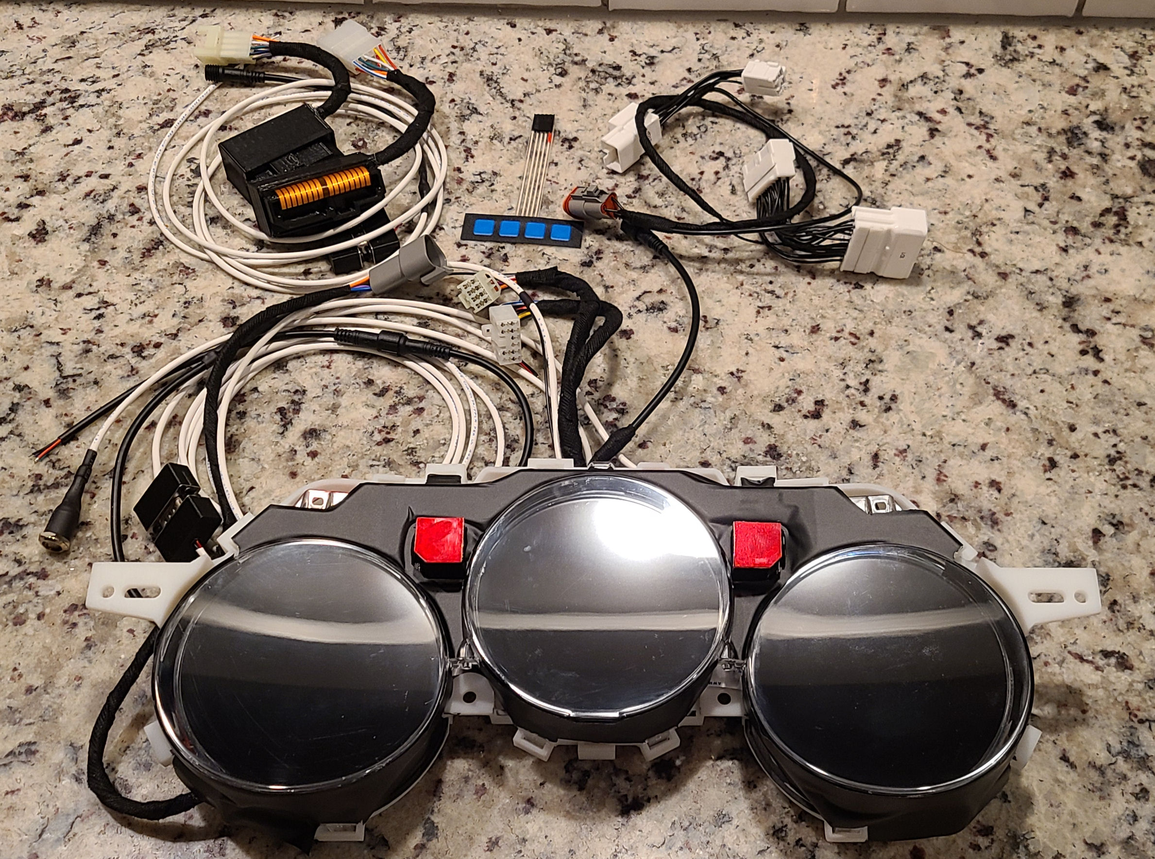 Toyota Supra Plug and Play digital gauge cluster